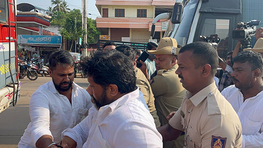 Main news activists clash